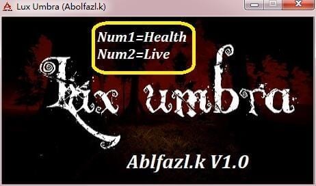 LUX UMBRA兩項修改器 免費版