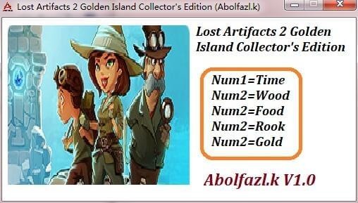 失落神器黃金島五項(xiàng)修改器 免費(fèi)版