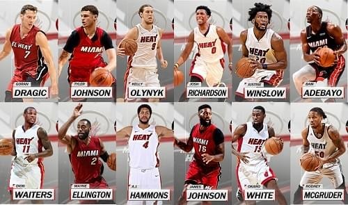 NBA2K18熱火全隊球員高清照片補丁下載