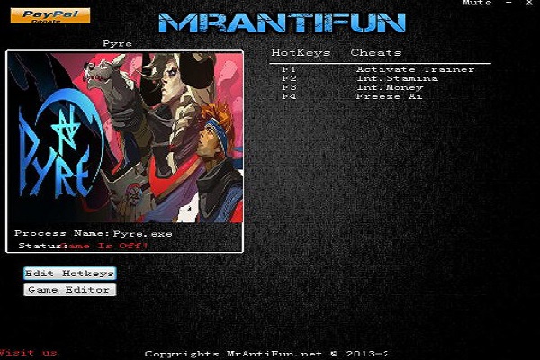 火堆四項(xiàng)修改器