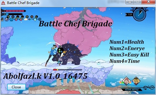 戰(zhàn)斗廚師旅團(tuán)四項(xiàng)修改器