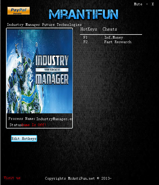 行業(yè)經(jīng)理未來技術(shù)修改器