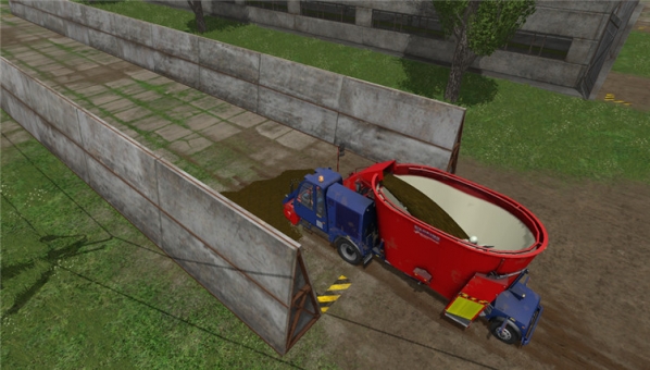 模擬農(nóng)場17斯諾金飼料攪拌車mod下載 免費版