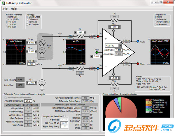 差分放大器電路設(shè)計軟件