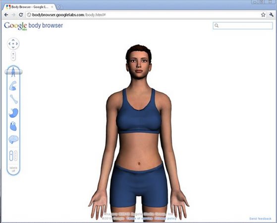 google人體瀏覽器