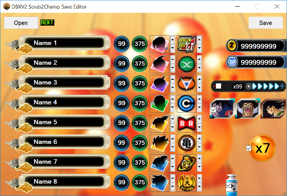 龍珠超宇宙2存檔修改器