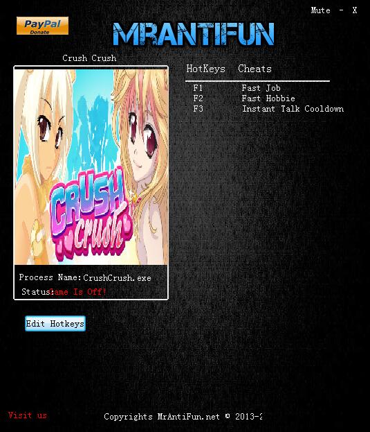 Crush Crush修改器