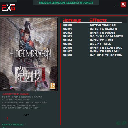 隱龍傳影蹤八項修改器