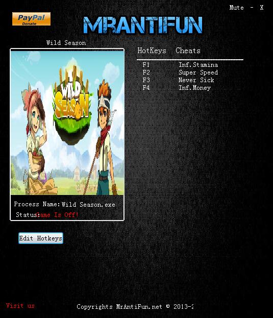 狂野時節(jié)修改器