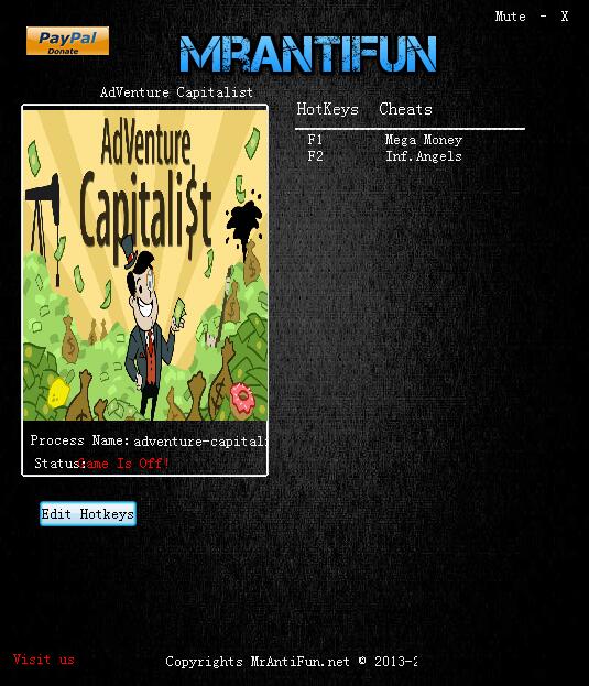 資本家大冒險(xiǎn)修改器