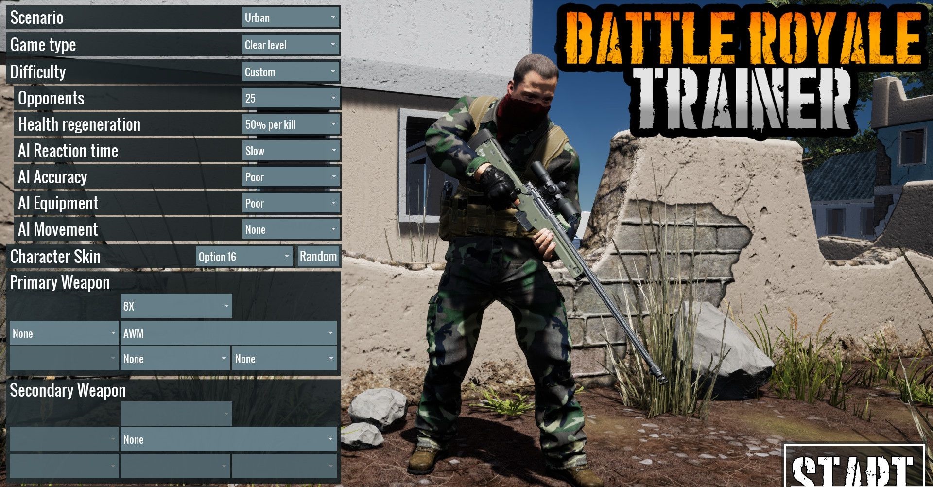 吃雞模擬器升級(jí)檔