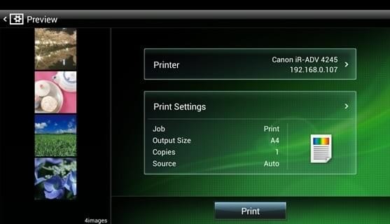 佳能移動打印app