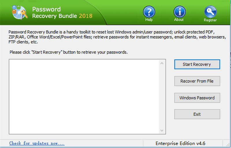 Password Recovery Bundle 2018