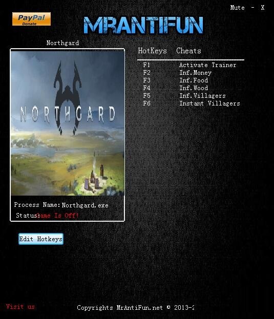 北境之地五項(xiàng)修改器 