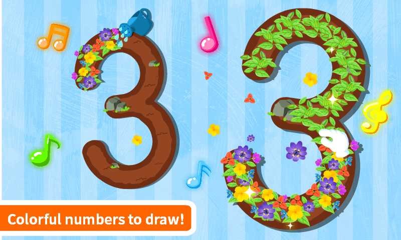 寶寶寫數(shù)字