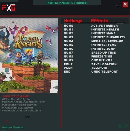 傳送門騎士游戲修改器