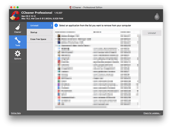CCleaner Pro Mac版