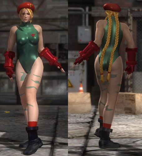 死或生5最后一戰(zhàn)莎拉街頭霸王女兵嘉米服裝mod