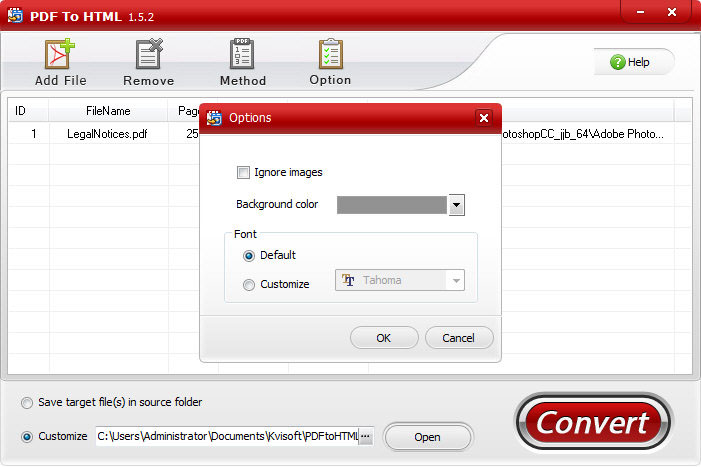 Kvisoft PDF To HTML(PDF轉HTML工具) V1.5.2 官方免費版圖3