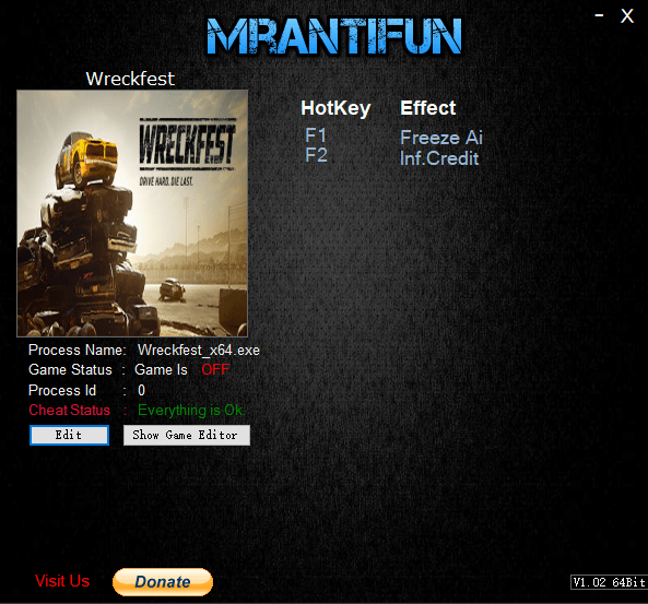 撞車嘉年華二項修改器下載 免費版