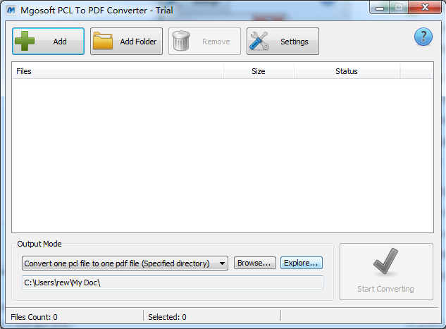 Mgosoft PCL To PDF Converter下載
