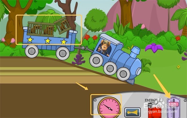 光頭強(qiáng)開火車