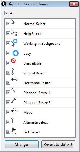 High DPI Cursor Changer下載