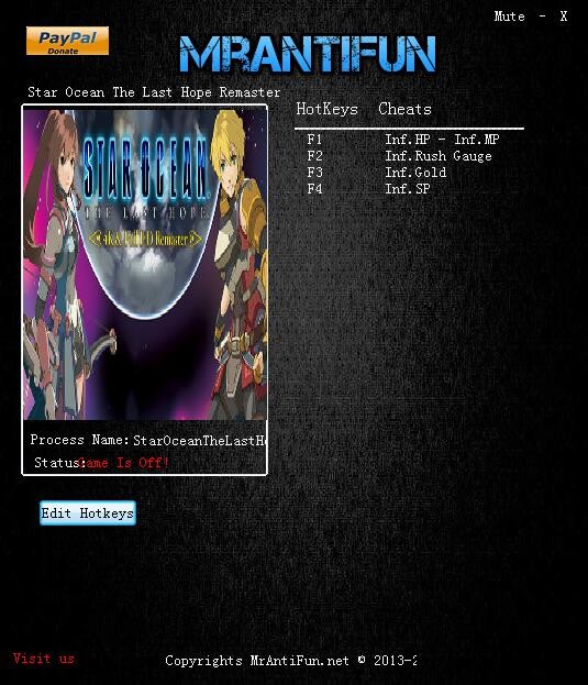 星之海洋4五項修改器下載