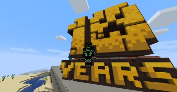 我的世界10周年地圖