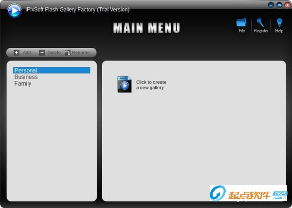 iPixSoft Flash Gallery Factory