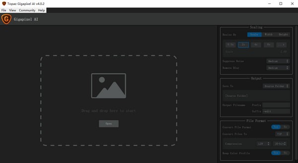 Topaz Gigapixel AI(圖片無損放大軟件) v4.0.2 免費(fèi)版圖1