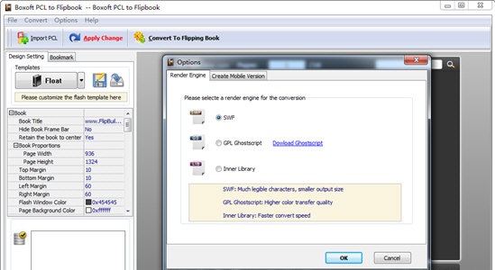 Boxoft PCL to Flipbook下載