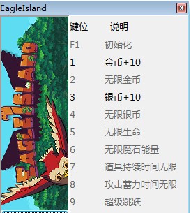 鷹之島十項修改器