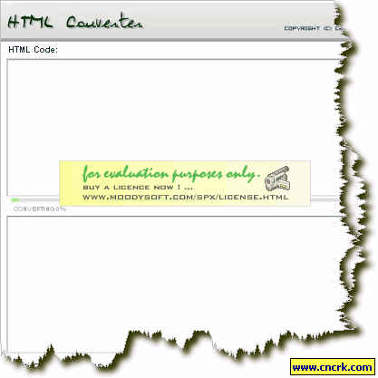 Html2anycode (htm轉(zhuǎn)js asp php 網(wǎng)頁格式) 綠色版圖1