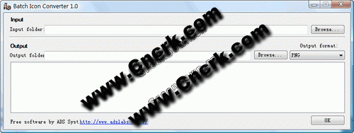 Batch Icon Converter V1.0 英文綠色免費(fèi)版圖1