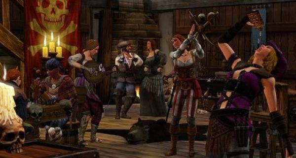 模擬人生中世紀中文版 海盜與貴族 綠色免費下載圖2