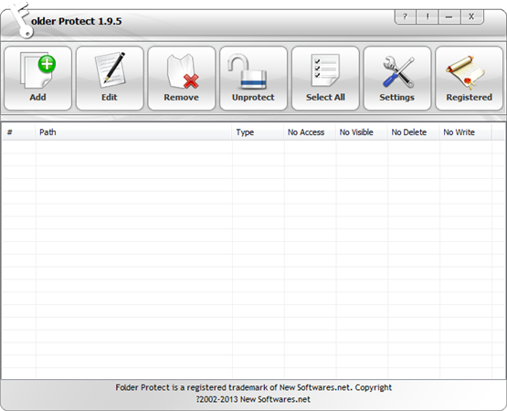 目錄加密工具(Folder Protect) v1.9.5 特別版圖1