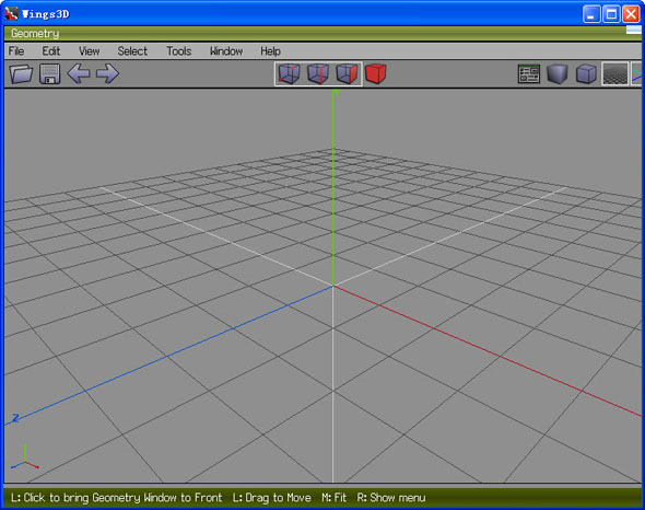 Wings 3D V1.5.1 英文官方安裝版圖1